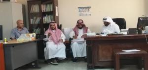 His Excellency the Dean of Al-Qunfudhah University College Visits the Mathematics Department